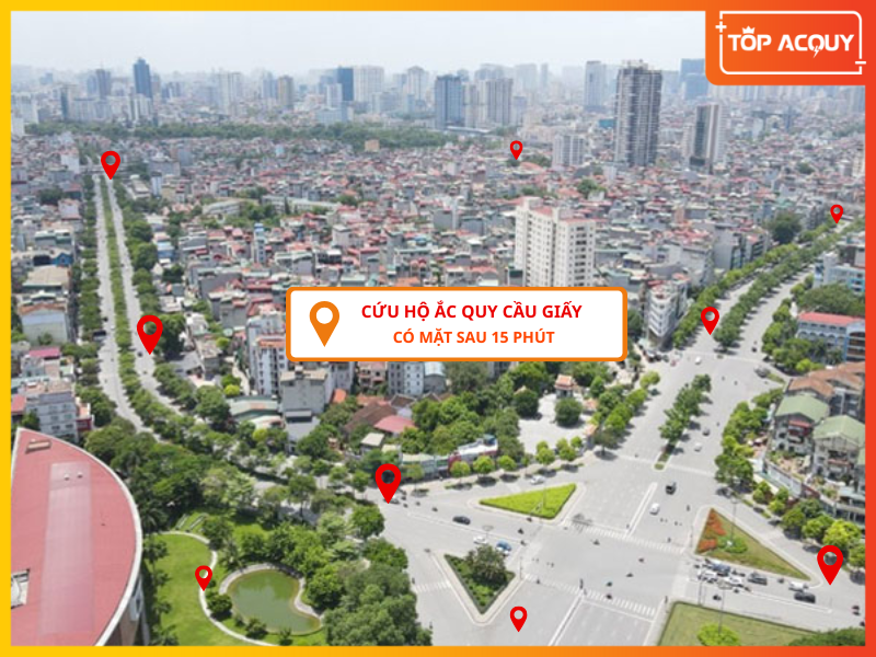 Cứu Hộ Ắc Quy Ô Tô Cầu Giấy: 15 PHÚT CÓ MẶT - Chính Hãng, Phục Vụ 24/7