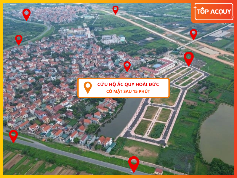 Cứu Hộ Ắc Quy Ô Tô Hoài Đức: 15 PHÚT CÓ MẶT - Chính Hãng, Phục Vụ 24/7