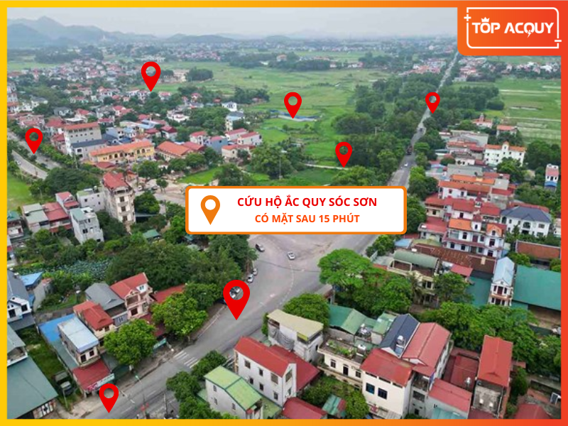 Cứu Hộ Ắc Quy Ô Tô Sóc Sơn: 15 PHÚT CÓ MẶT - Chính Hãng, Phục Vụ 24/7