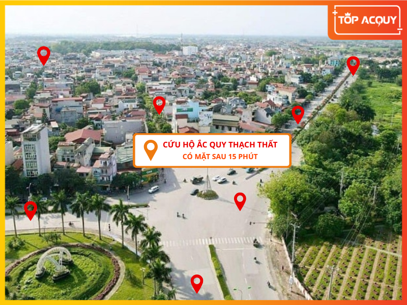 Cứu Hộ Ắc Quy Ô Tô Thạch Thất: 15 PHÚT CÓ MẶT - Chính Hãng, Phục Vụ 24/7