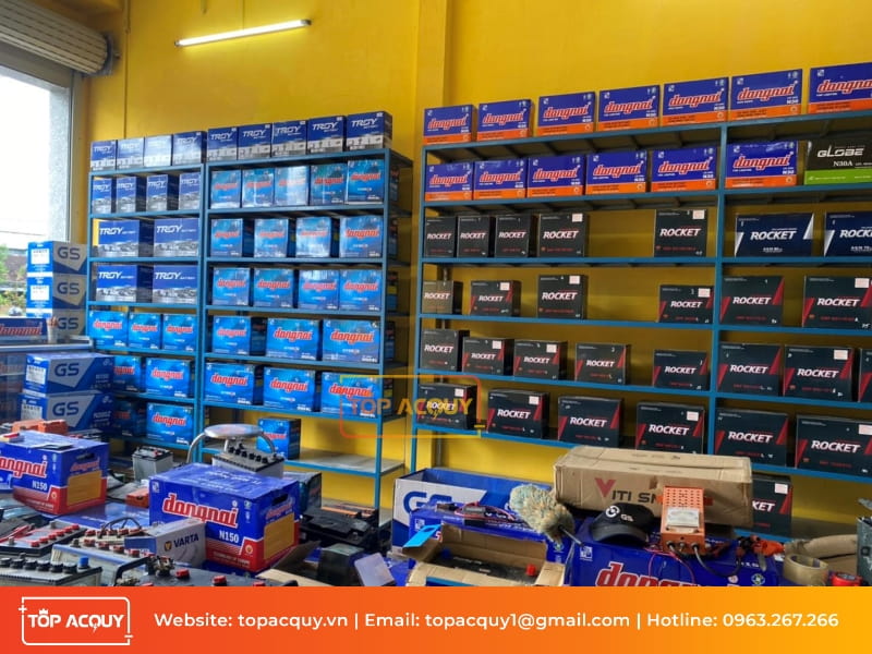 Cập nhật các đại lý ắc quy tại Bắc Ninh uy tín hàng đầu mới nhất