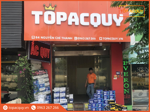 Topacquy cung cấp ắc quy 12V 165Ah chính hãng