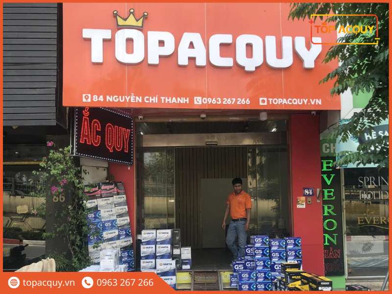 Topacquy cung cấp ắc quy 12V 35Ah chính hãng