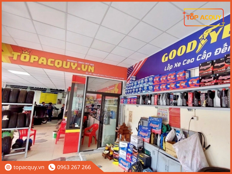 Mua bình ắc quy chính hãng tại đơn vị Topacquy