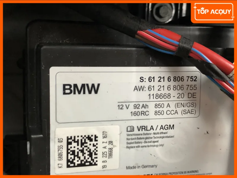 Ắc quy BMW 740i nguyên bản (OEM)
