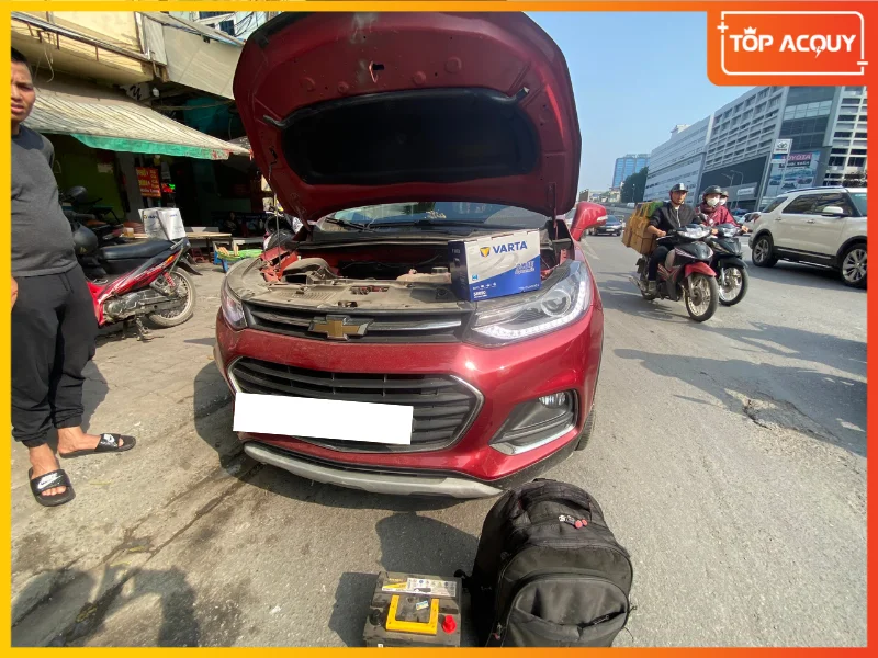 Dịch vụ cứu hộ ắc quy khẩn cấp cho Chevrolet Trax ngay tại Hà Nội
