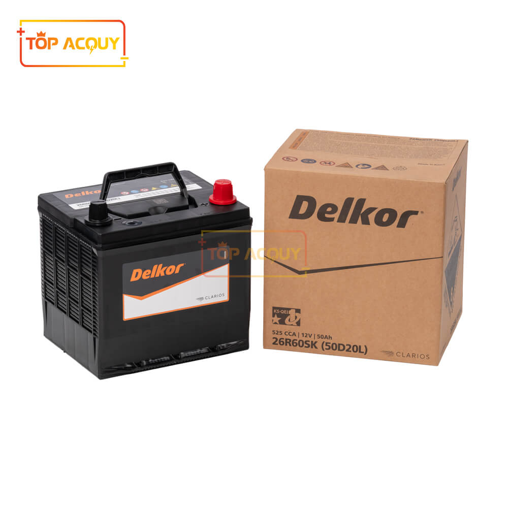Ắc quy Delkor 50AH 50D20L