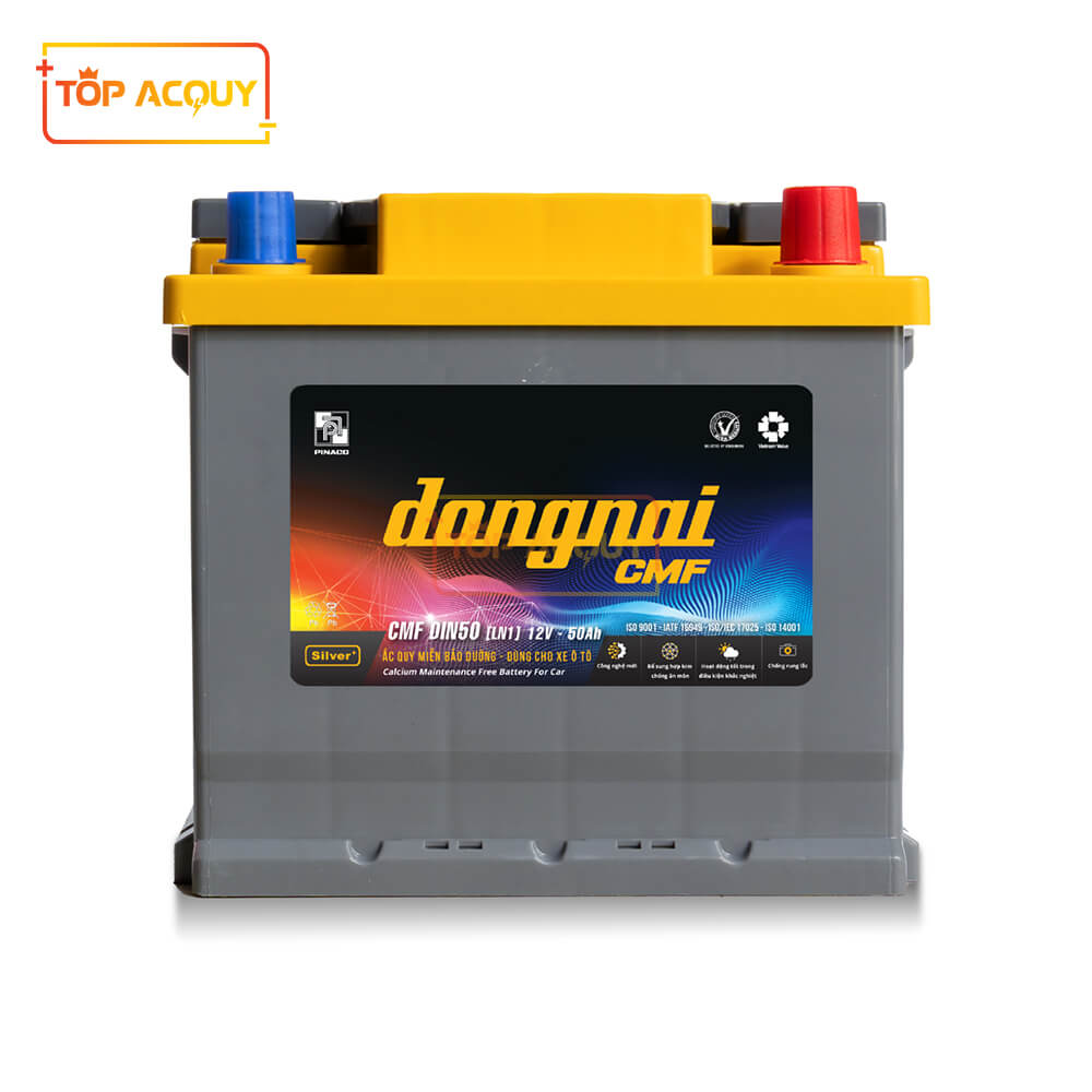 Ắc quy Đồng Nai 12V 50AH CMF DIN50