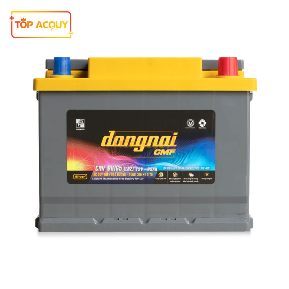 Ắc quy Đồng Nai 12V 65AH CMF DIN65 LN2