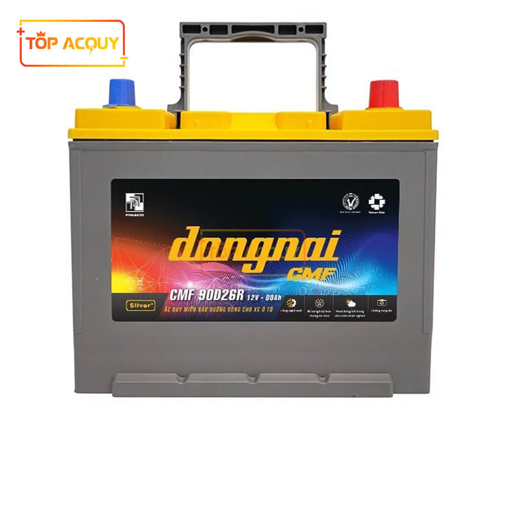 Ắc quy Đồng Nai 12V 80AH 90D26R