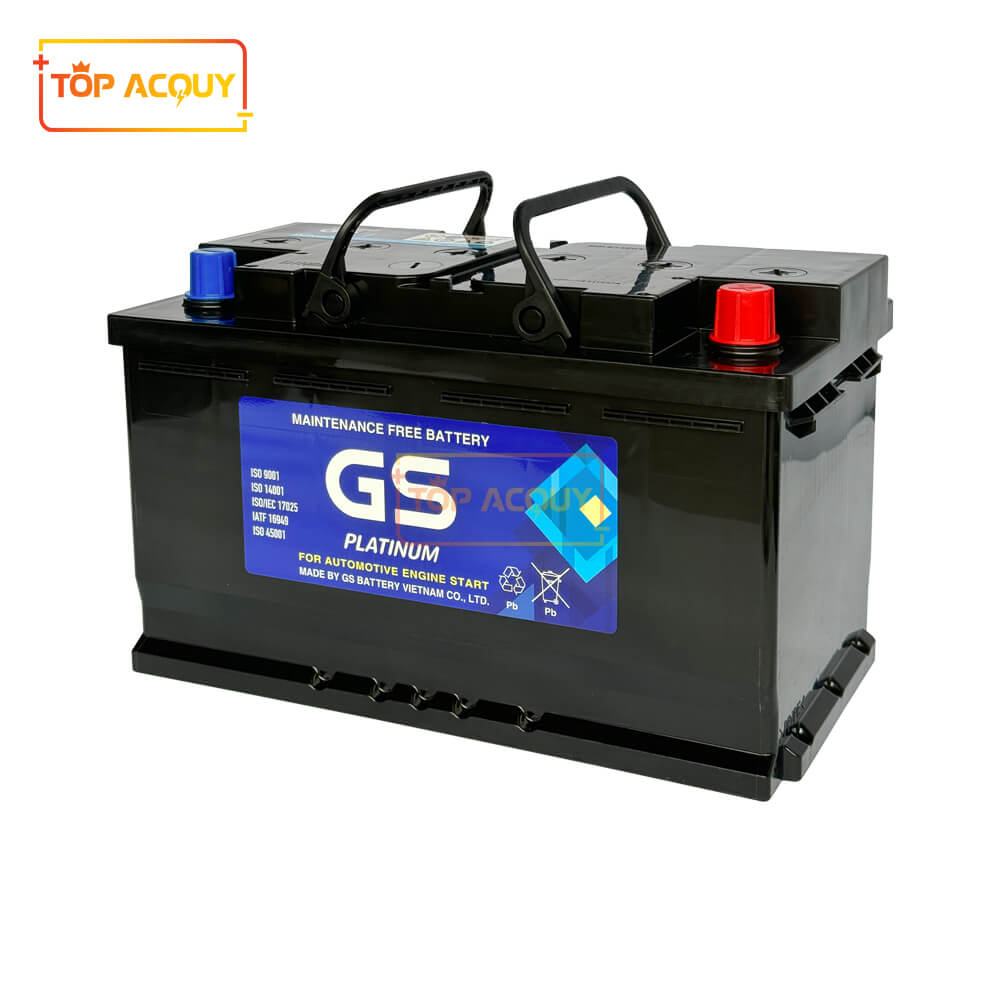 Ắc quy gs 12v 80ah DIN80L Platinum