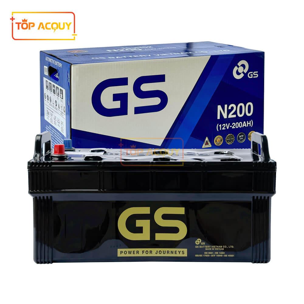 Ắc quy nước 12V-200Ah GS