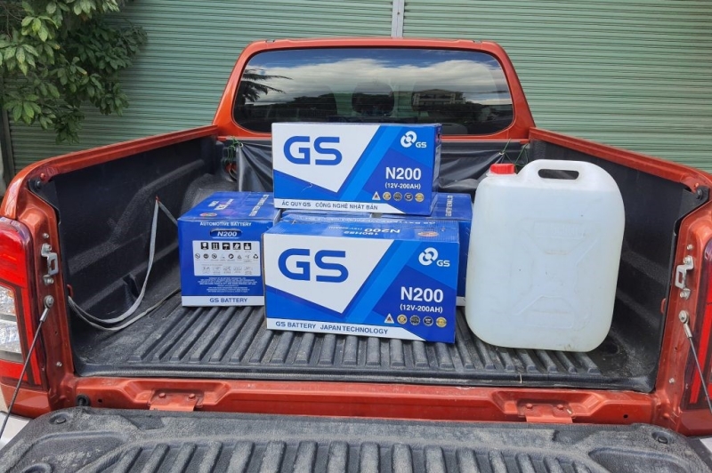 ắc quy gs 12v