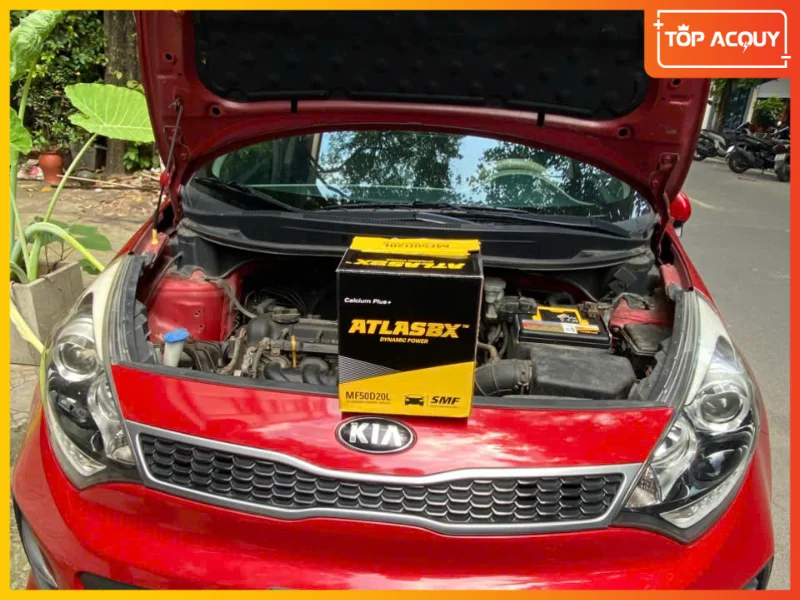 Topacquy cung cấp ắc quy AtlasBX chính hãng cho Kia Rio tại Hà Nội