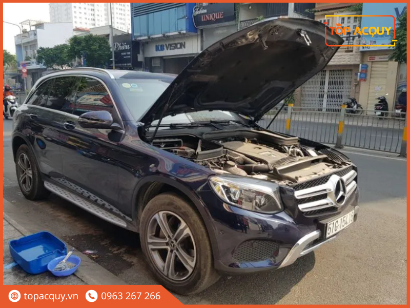Bình ắc quy xe Mercedes GLC 250