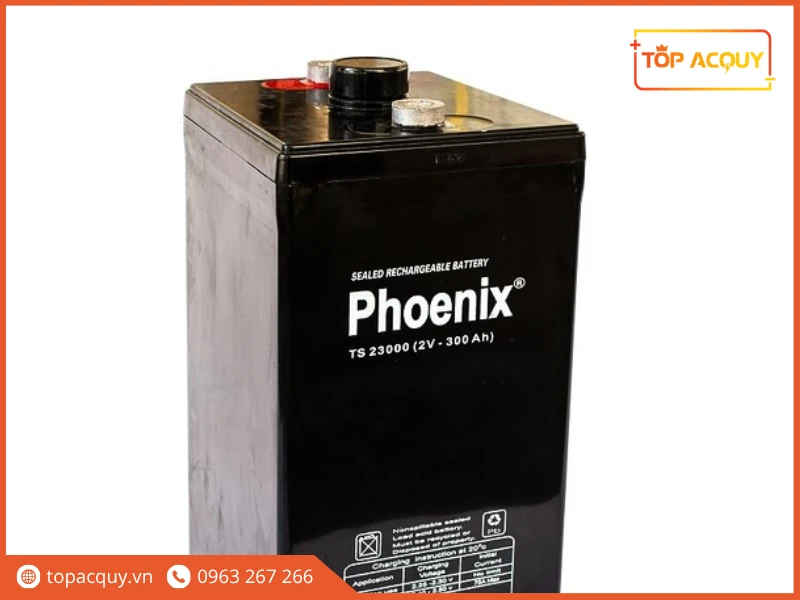 Bình ắc quy viễn thông Phoenix TS23000 2V - 300Ah chính hãng TIBACO
