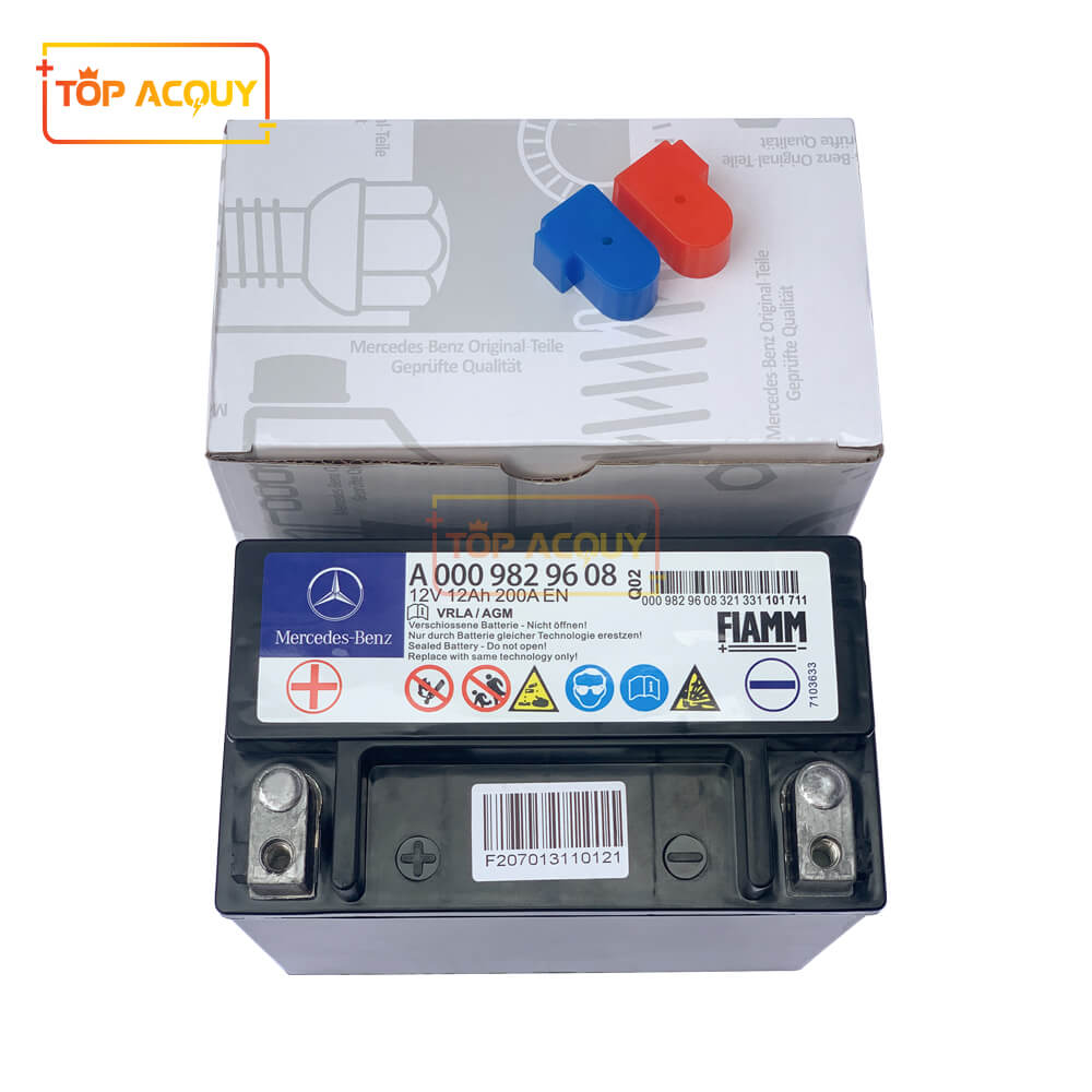 Ắc quy phụ xe mercedes 12v 12ah