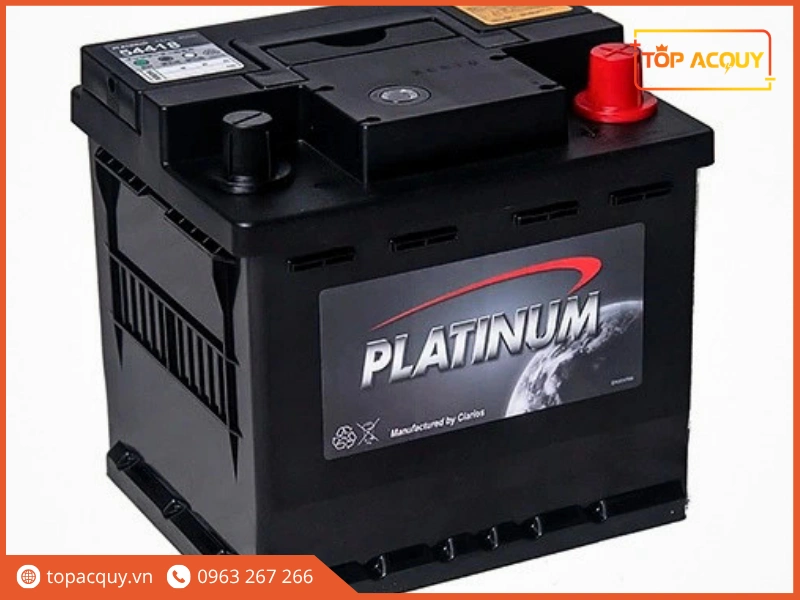 Bình ắc quy Platinum 54418 12V 44Ah DIN LN1 cọc chìm chính hãng