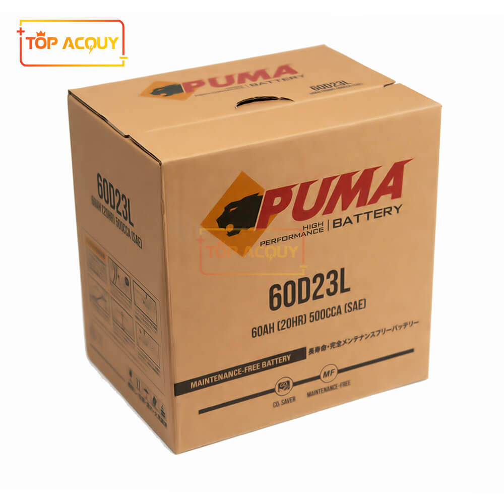 Ắc quy Puma 60AH 60D23L