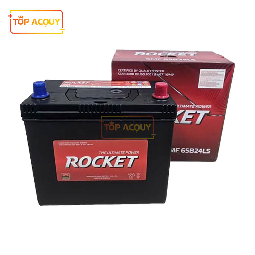 Ắc quy Rocket 12v 50ah Smf 65b24ls