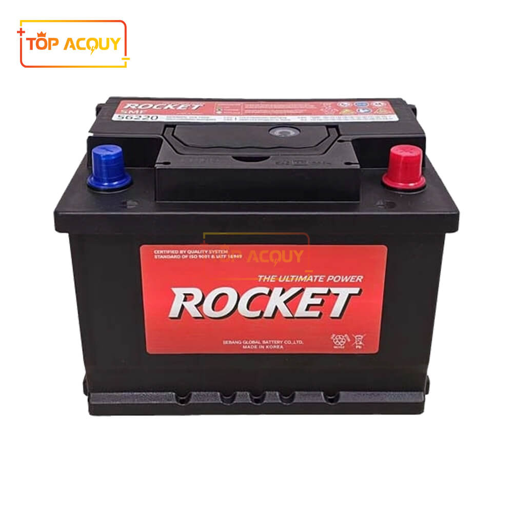Ắc quy Rocket 12V 62AH SMF 56220