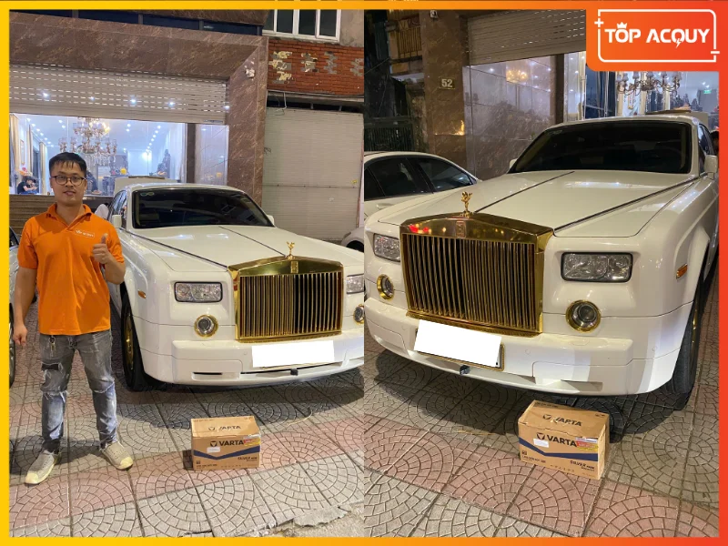 Topacquy là sự lựa chọn tin cậy của các chủ xe Rolls-Royce tại Hà Nội
