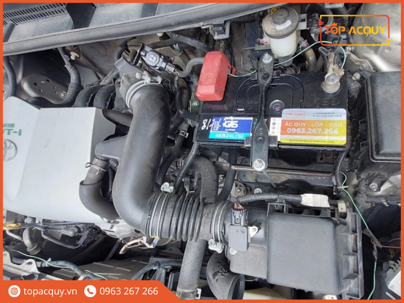 thay ắc quy toyota vios