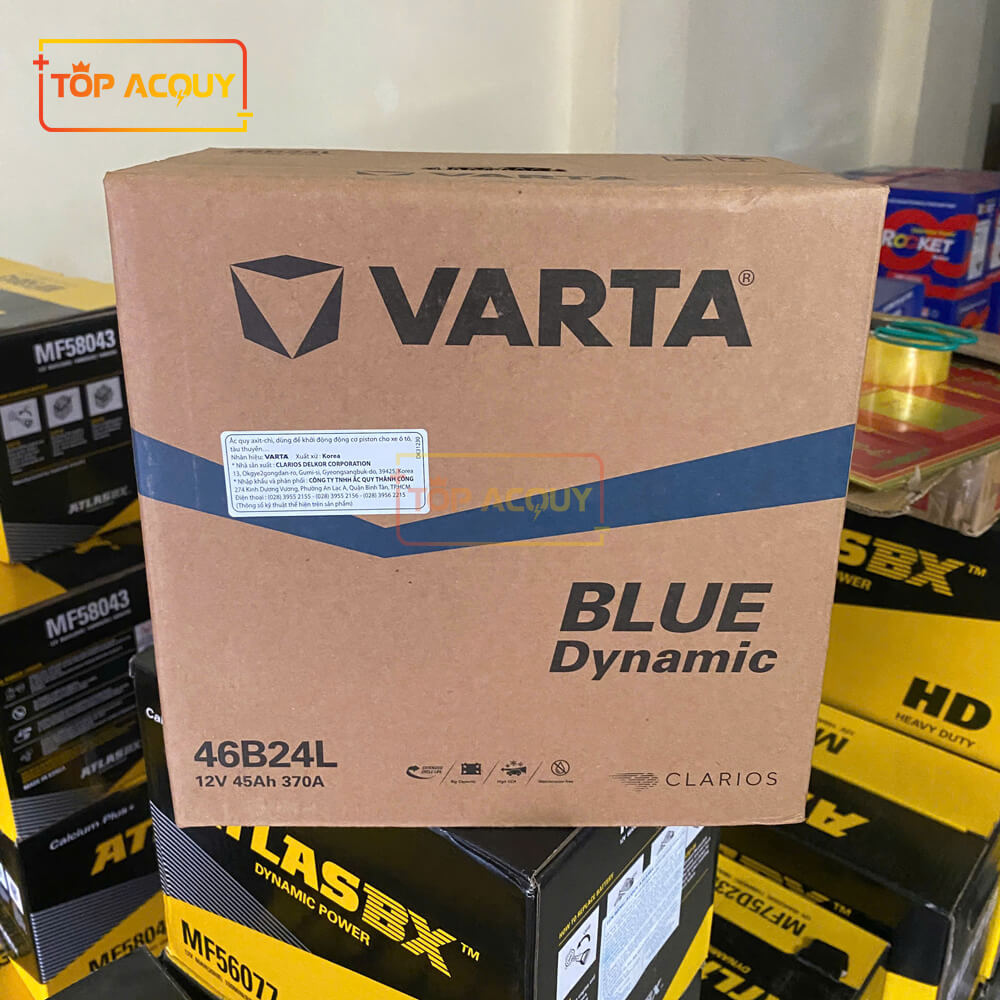 Ắc quy Varta 45Ah 46B26L