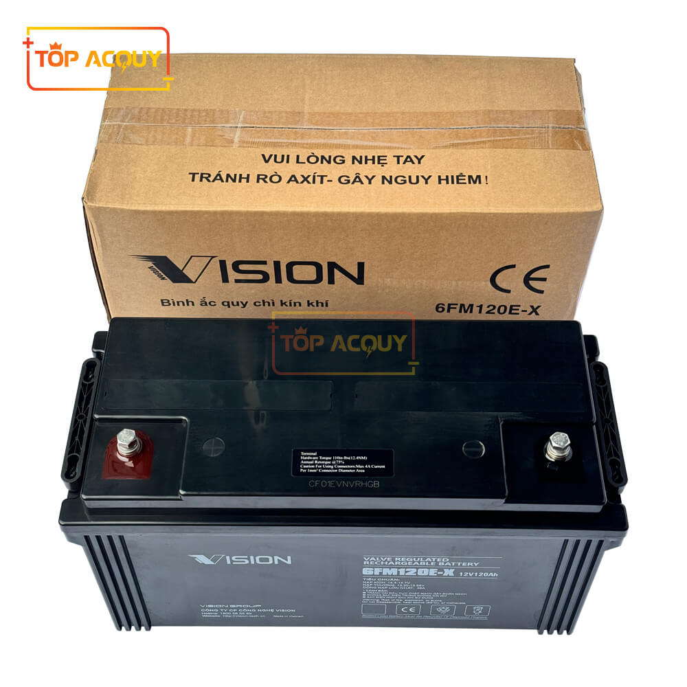 ắc quy vision 12v 120ah