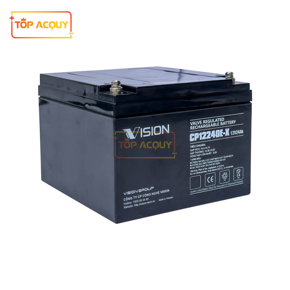Ắc quy Vision 12v 24ah