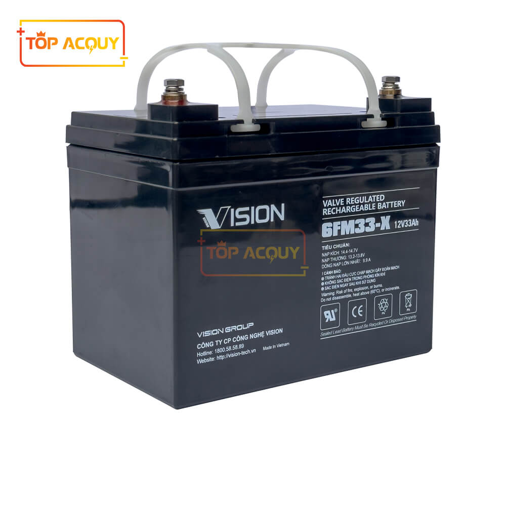 ắc quy vision 12v 33ah