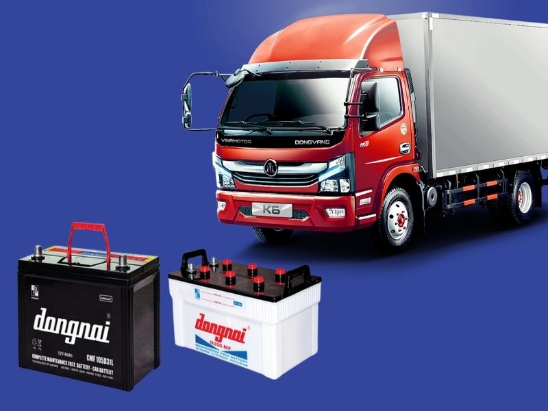ắc quy xe tải