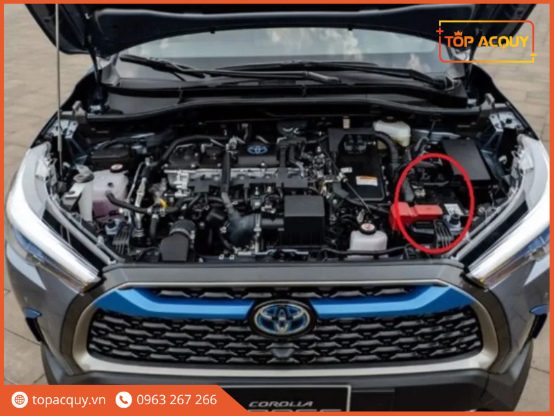 Chăm sóc ắc quy Corolla Cross 2025 – Trang bị & Công nghệ tại Hà Nội Chăm sóc ắc quy Corolla Cross hiệu quả