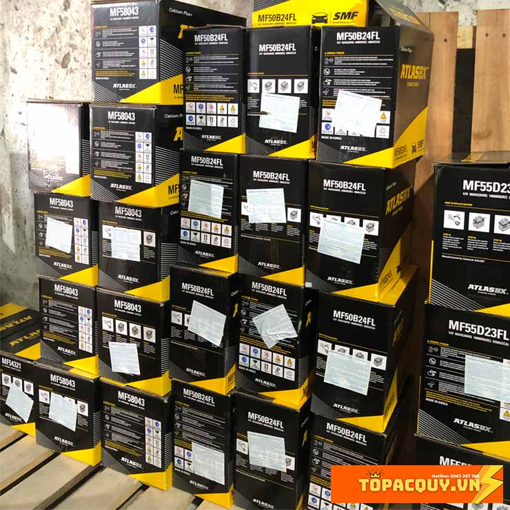 Ắc quy Atlas 45ah 50B24FL