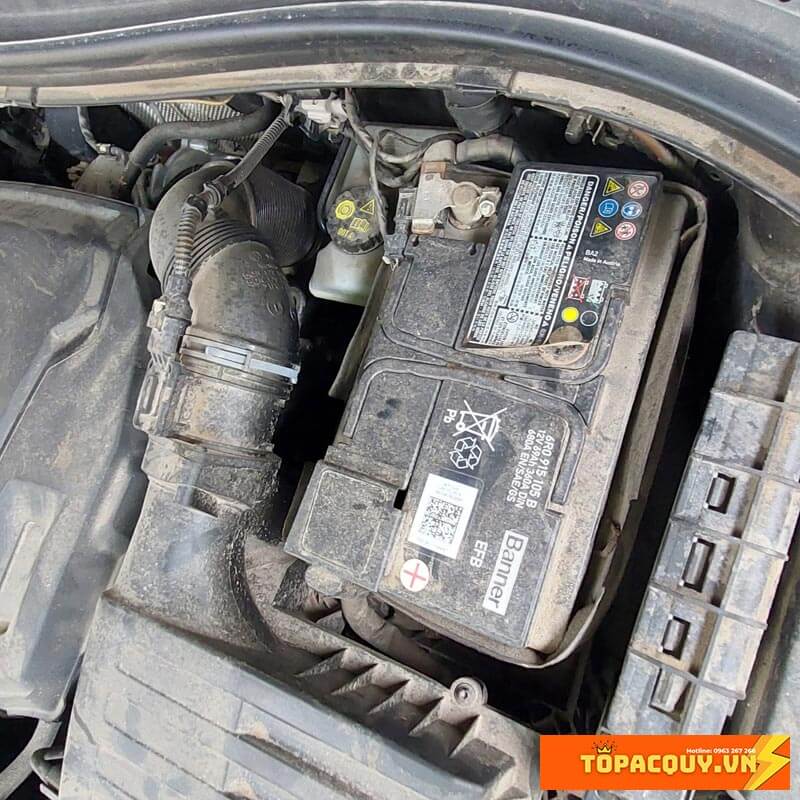 Bình ắc quy theo xe của Volswagen Tiguan
