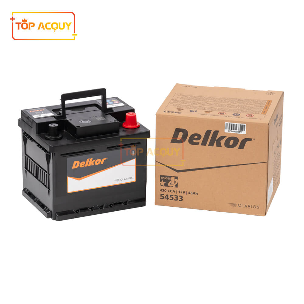 Bình ắc quy Delkor 45AH 54533
