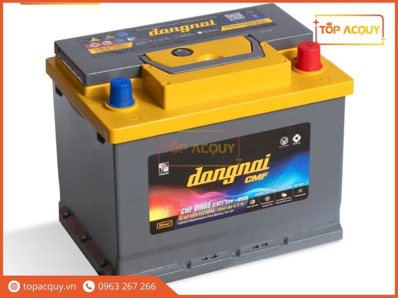 Kích bình ắc quy Đồng Nai 12V - 65Ah CMF DIN65 (LN2)