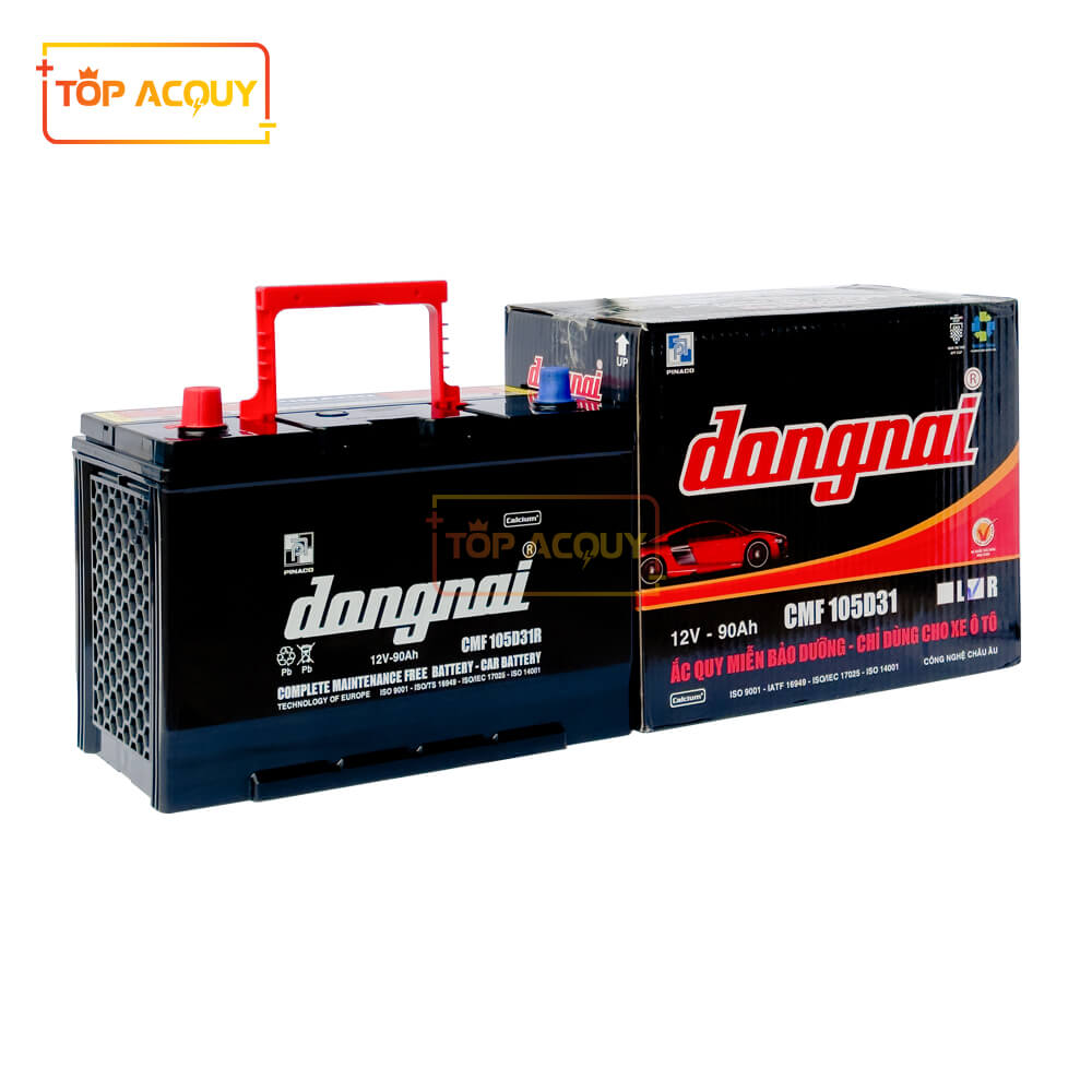 Bình ắc quy Đồng Nai CMF 105D31R 12V 90AH