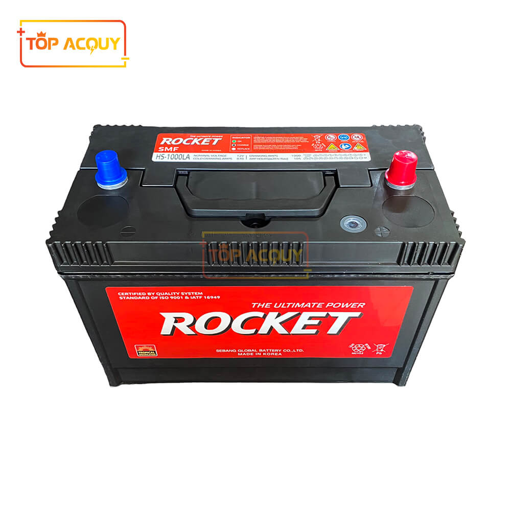 Bình ắc quy Rocket 12V 105AH SMF HS-1000LA