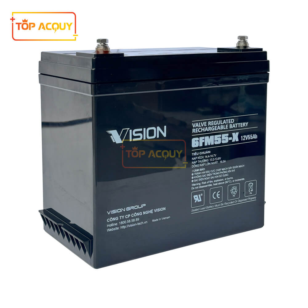 Bình ắc quy vision 55ah