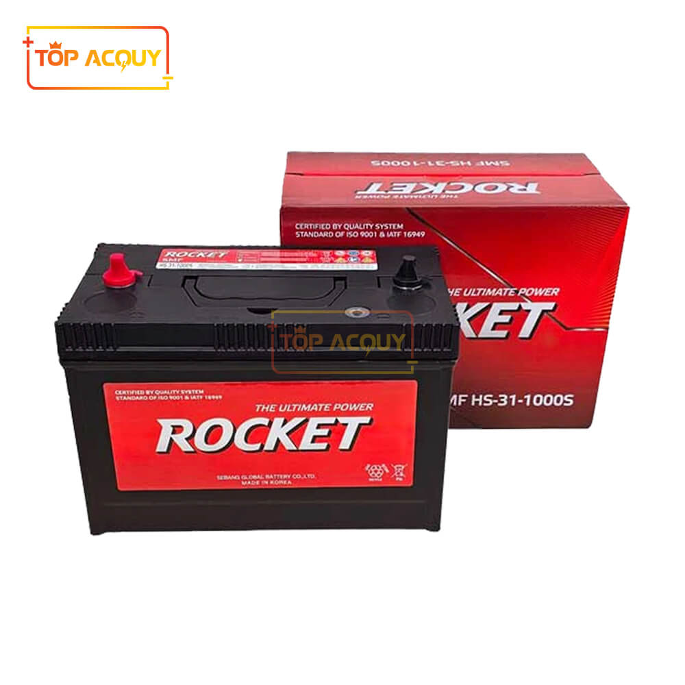 Bình ắc quy xe Container Rocket Smf Hs-31-1000s 12v 105ah