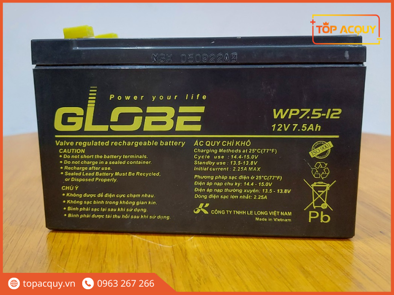 Sử dụng bình ắc quy xe máy Globe đúng cách giúp tăng độ bền