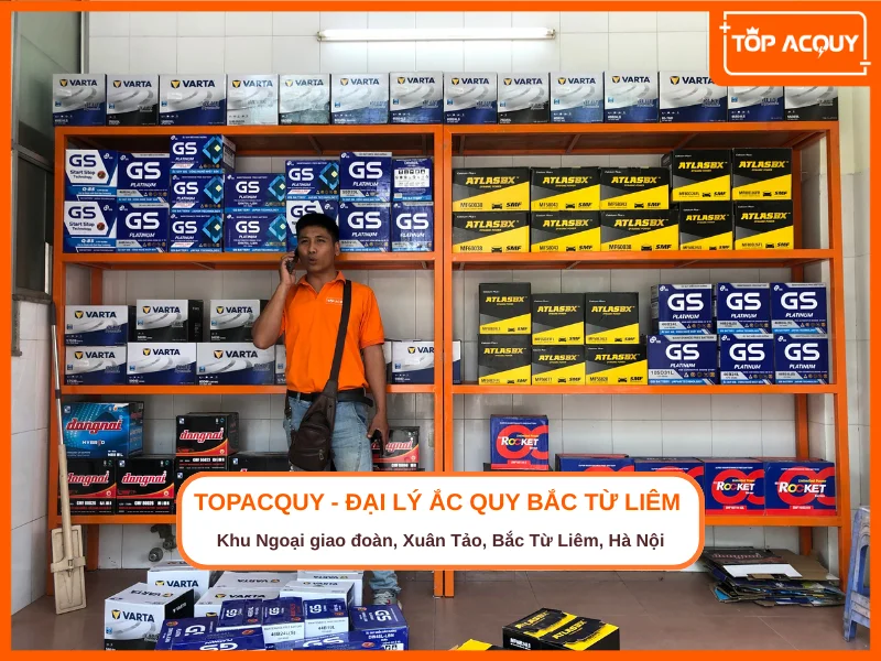 Cửa hàng ắc quy Bắc Từ Liêm của Topacquy
