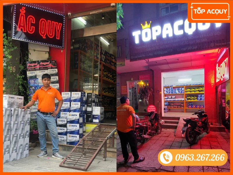 Topacquy là cửa hàng ắc quy Gia Lâm uy tín hàng đầu