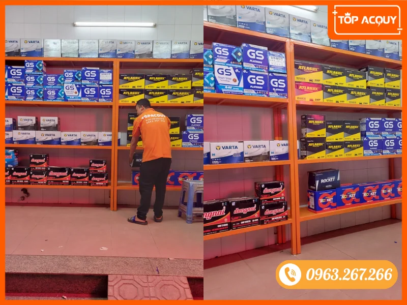 Topacquy cam kết phân phối ắc quy chính hãng