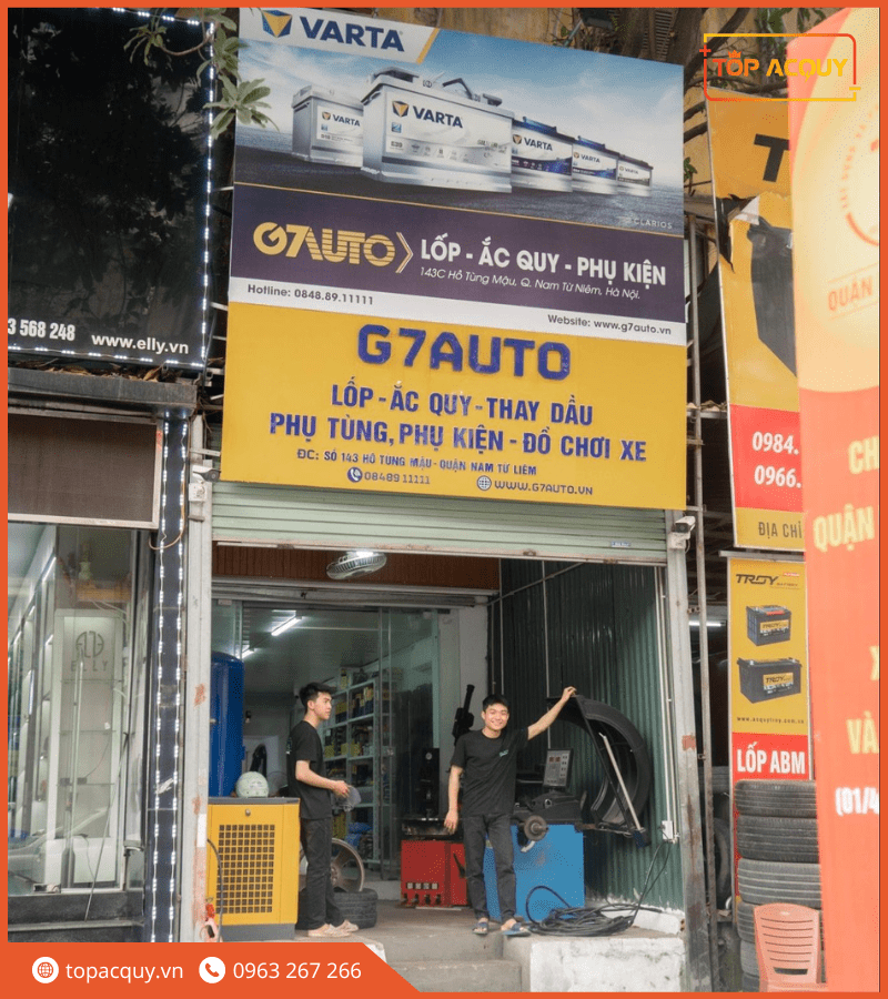 cửa hàng bán bình ắc quy tại Đà Nẵng