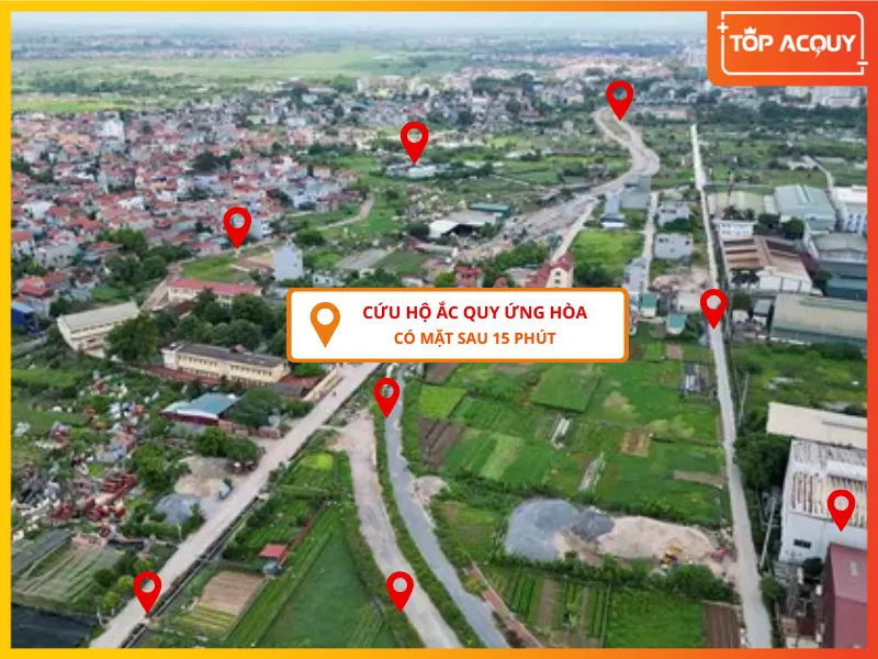 Topacquy cứu hộ ắc quy ô tô tại Ứng Hòa nhanh chóng