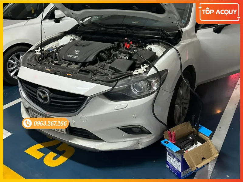 Topacquy luôn sẵn sàng cứu hộ ắc quy ô tô tại Mê Linh bất kể thời gian