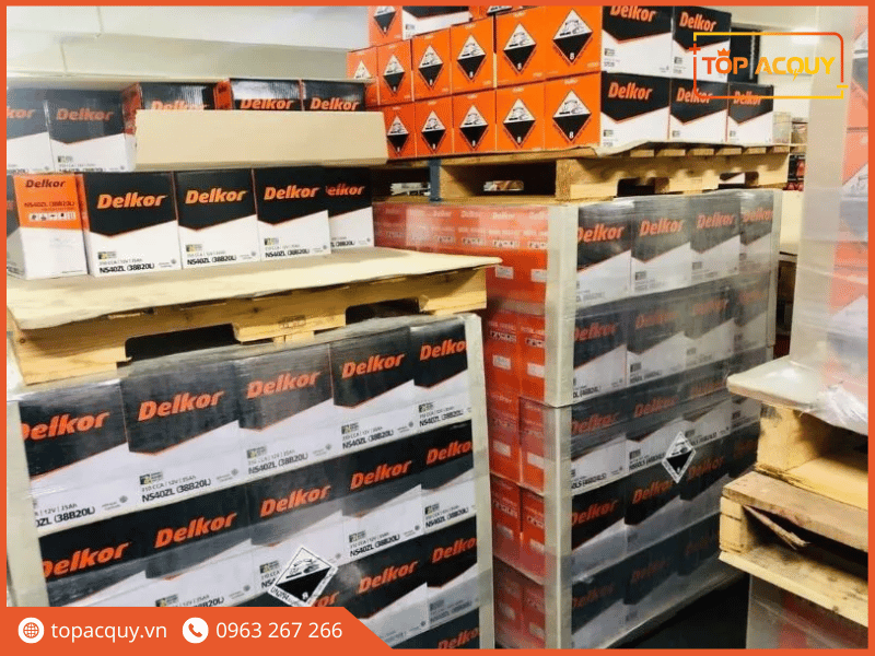 Thương hiệu TOPACQUY là đại lý ắc quy Delkor tại Hà Nội uy tín, chất lượng