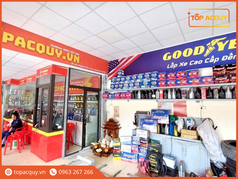 Topacquy cung cấp sản phẩm ắc quy chính hãng, chất lượng